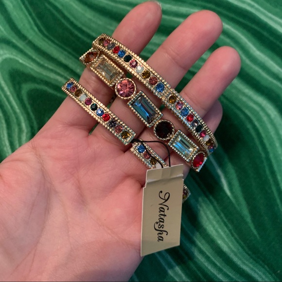 Gold Jewel Bracelet - Picture 1 of 2